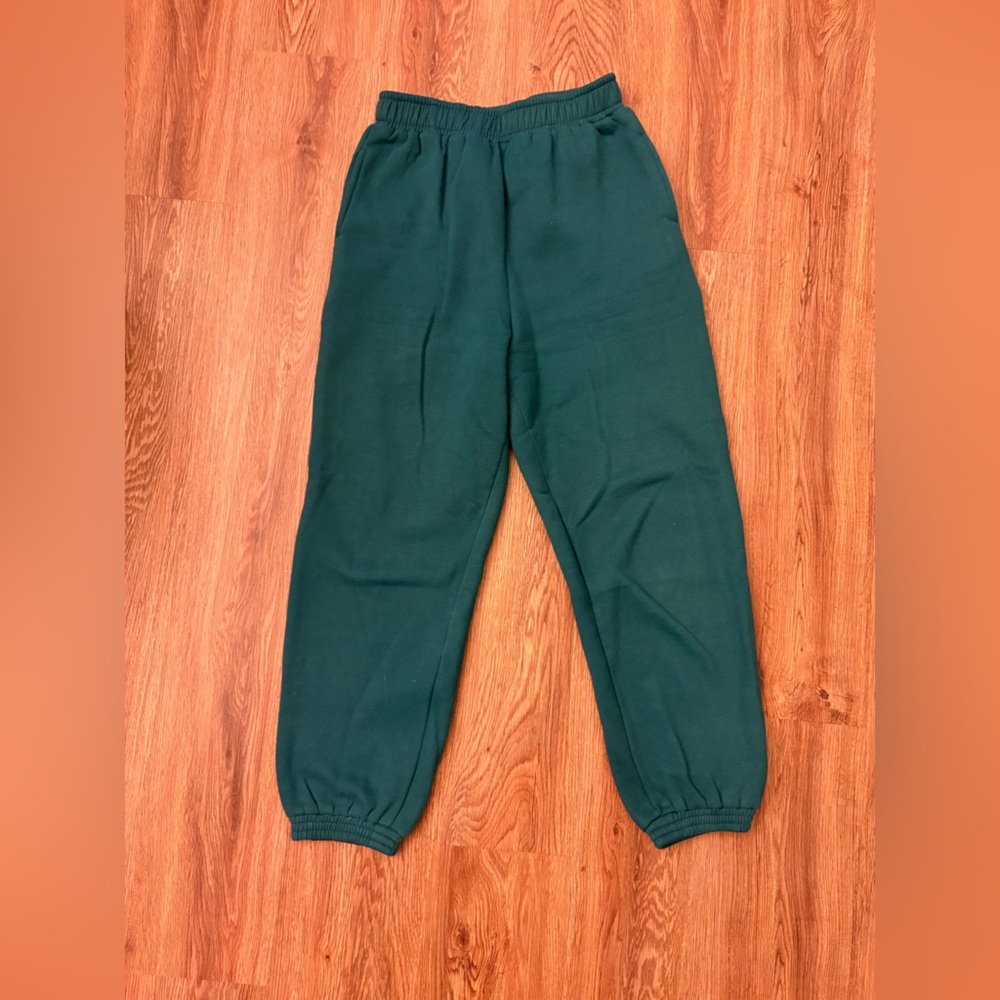 Yellow The Label Green Sweat Pants | M
